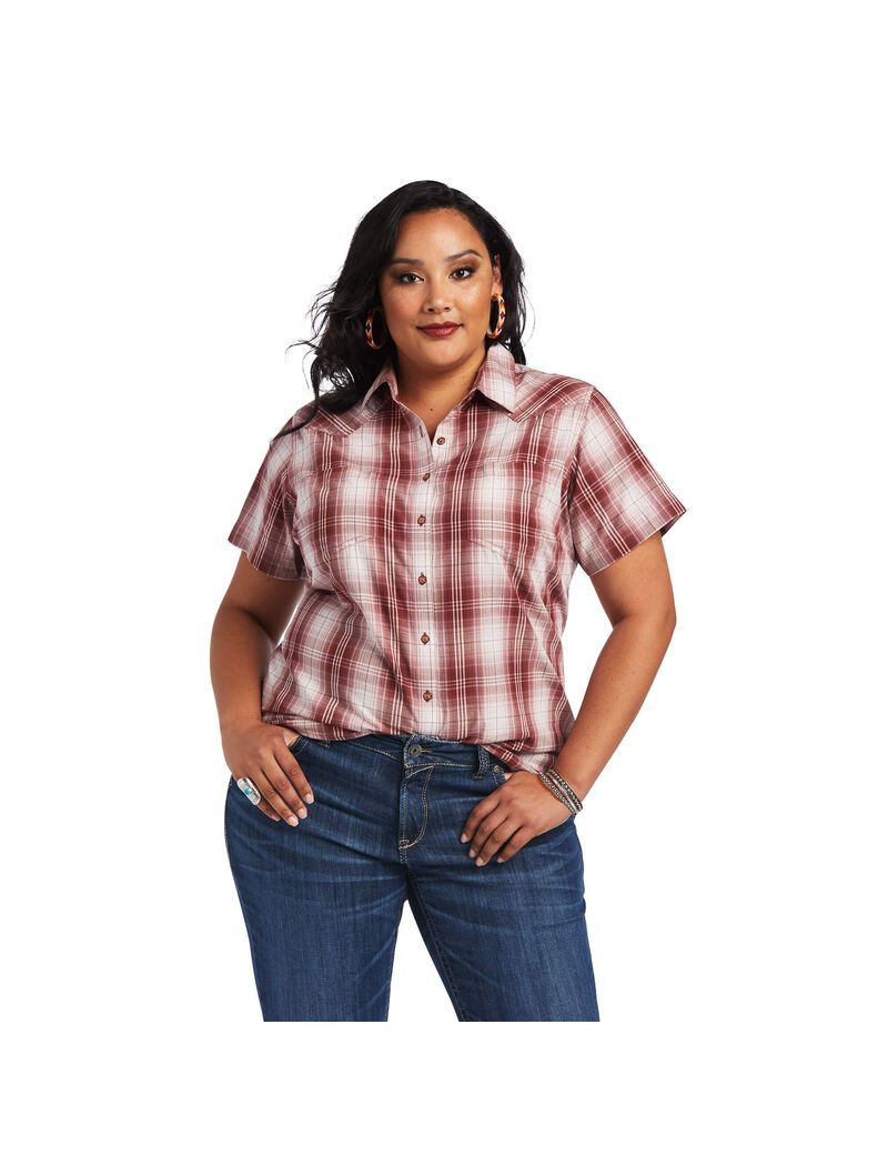 Tops Ariat REAL Billie Jean Mujer Multicolor | QSIR52418