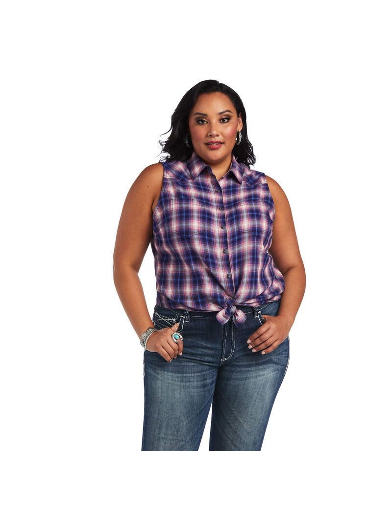 Tops Ariat REAL Billie Jean Mujer Multicolor | SBCY87603