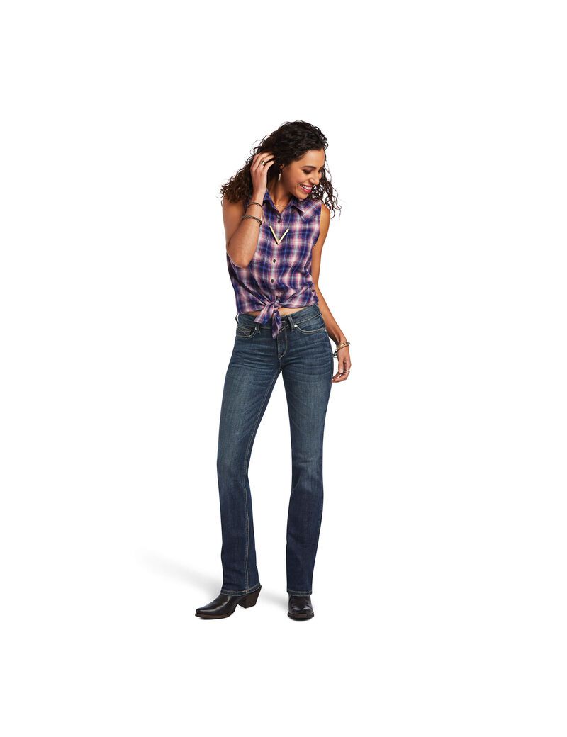 Tops Ariat REAL Billie Jean Mujer Multicolor | SBCY87603