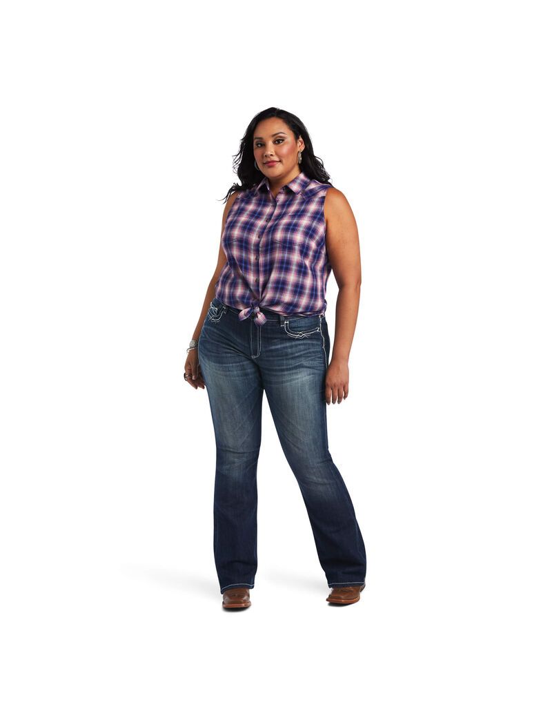 Tops Ariat REAL Billie Jean Mujer Multicolor | SBCY87603