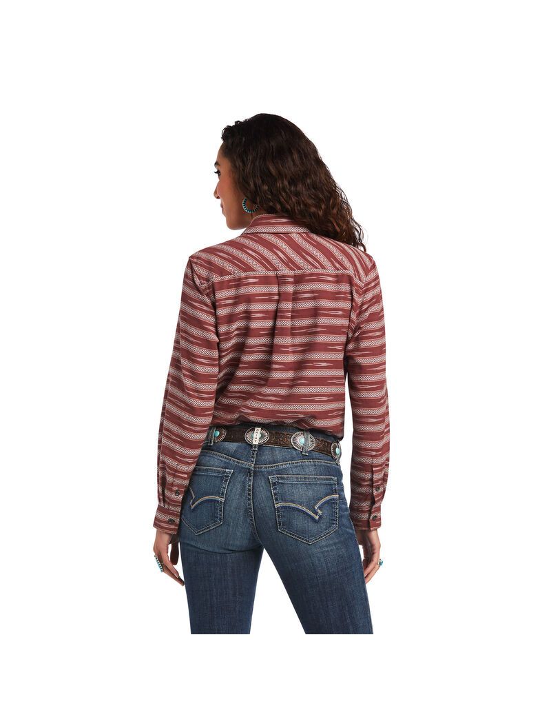 Tops Ariat REAL Billie Jean Mujer Multicolor | VXRU84956