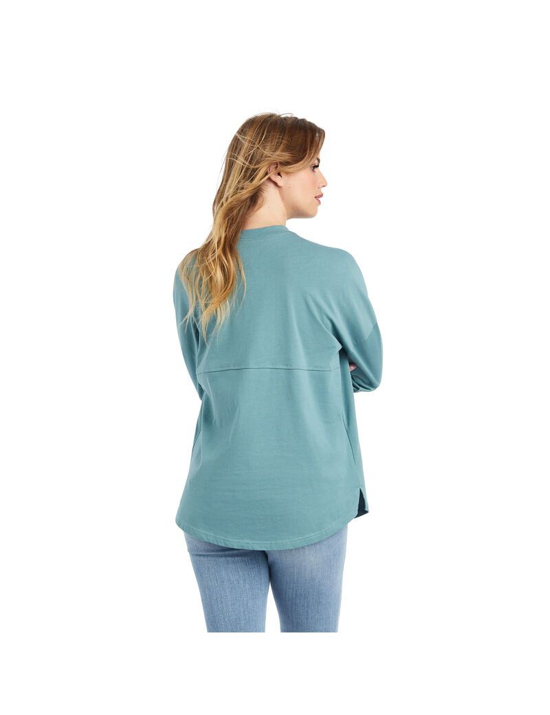 Tops Ariat REAL Oversized Mujer Multicolor | LCYR62318