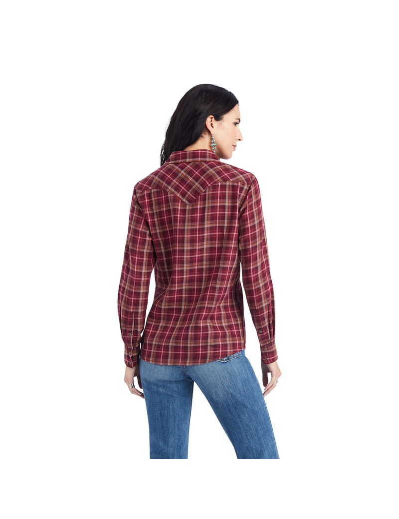 Tops Ariat REAL Trail Blaze Mujer Multicolor | THJG13028