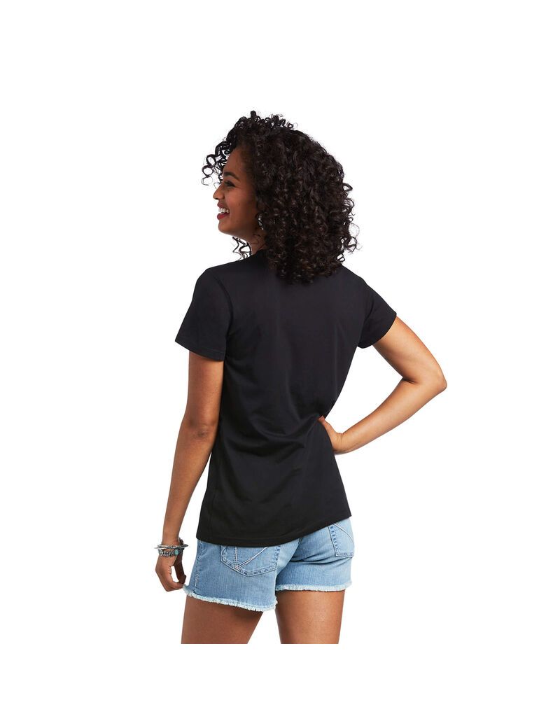 Tops Ariat Serape Estilo Mujer Negras | SPEW14837