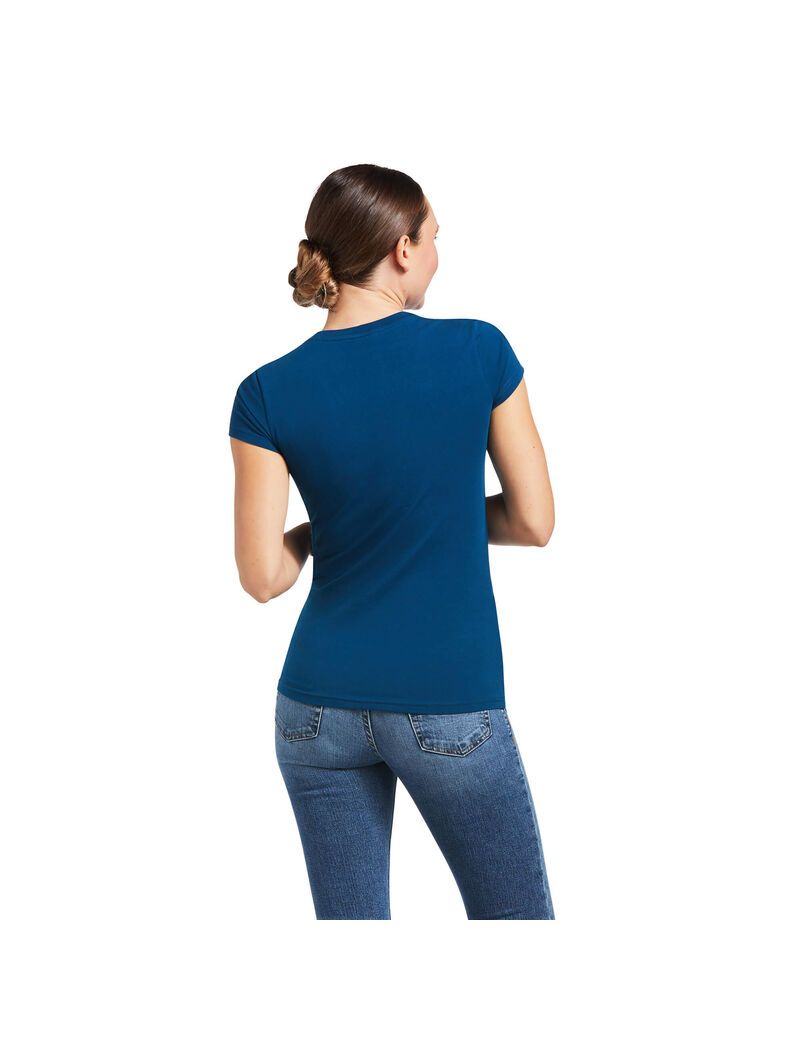 Tops Ariat Since 1993 Mujer Azules | VBJS52304