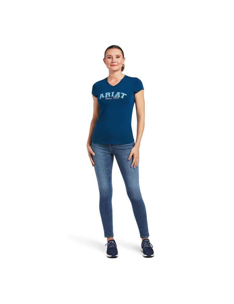 Tops Ariat Since 1993 Mujer Azules | VBJS52304