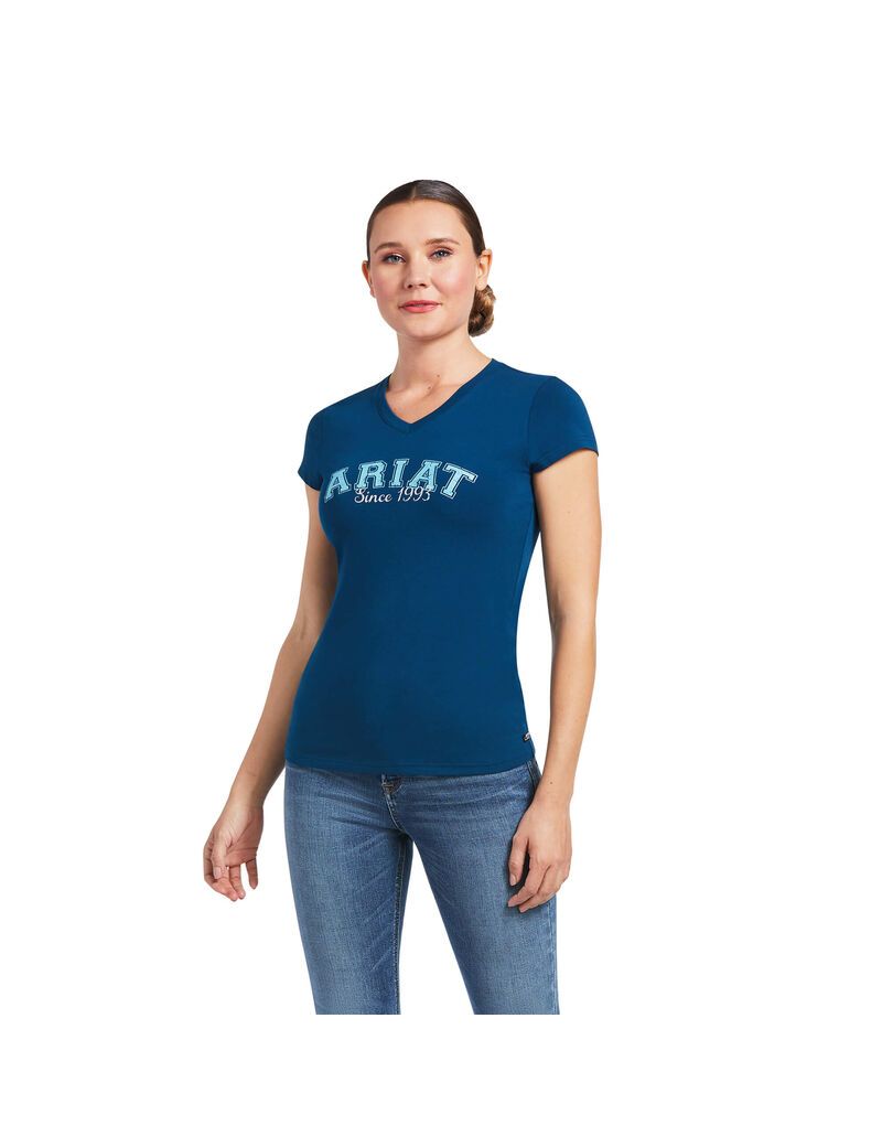 Tops Ariat Since 1993 Mujer Azules | VBJS52304