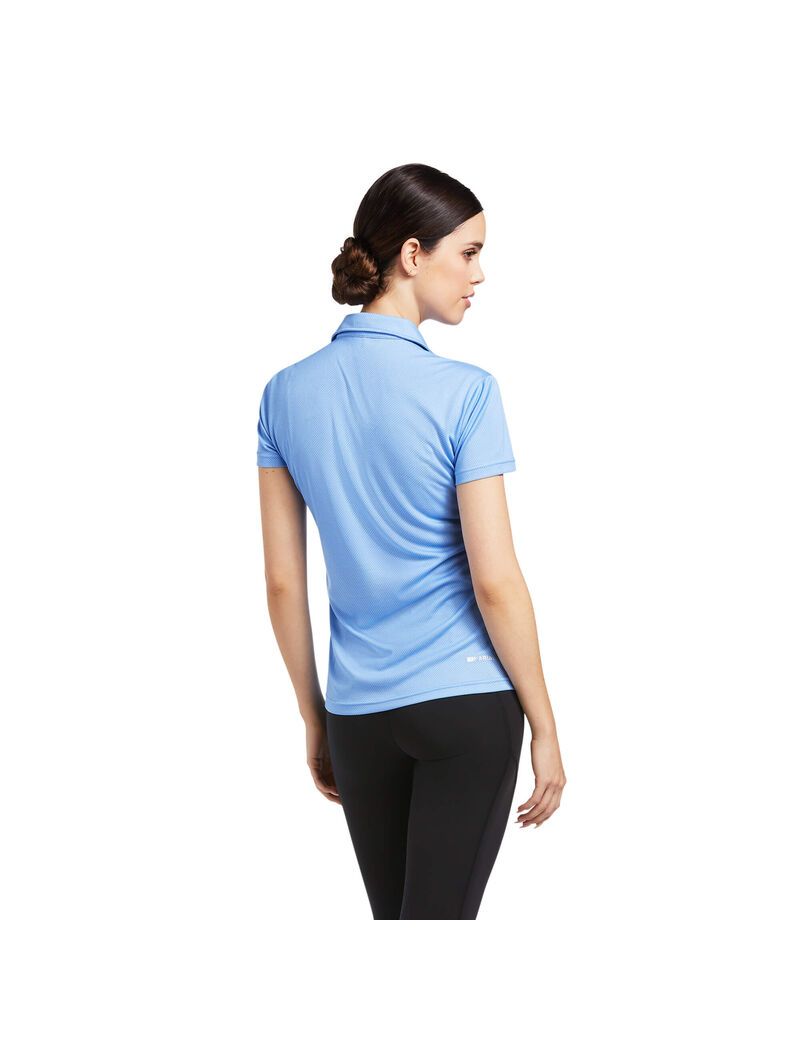 Tops Ariat Talent Polo Mujer Azules | RWYX46012