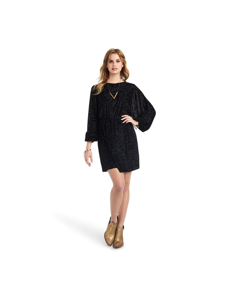 Vestido Ariat Shadow Mujer Negras | OBHF73648