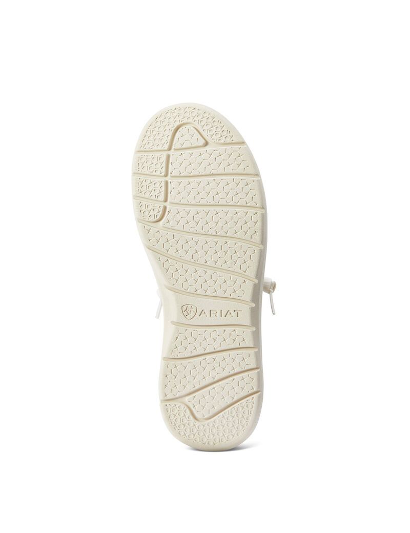 Zapatillas Ariat Hilo Chimayo Mujer Creme | QECZ17620