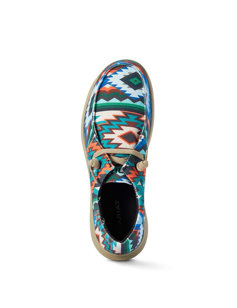 Zapatillas Ariat Hilo Stretch Encaje Hombre Multicolor | PDNJ18695