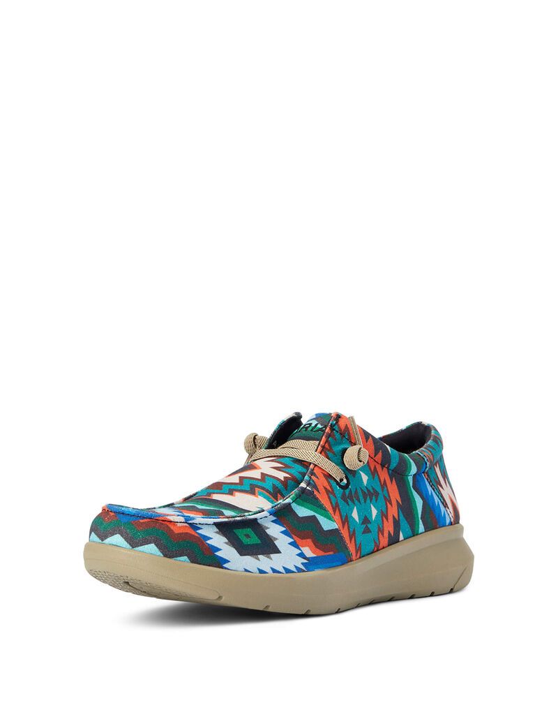 Zapatillas Ariat Hilo Stretch Encaje Hombre Multicolor | PDNJ18695