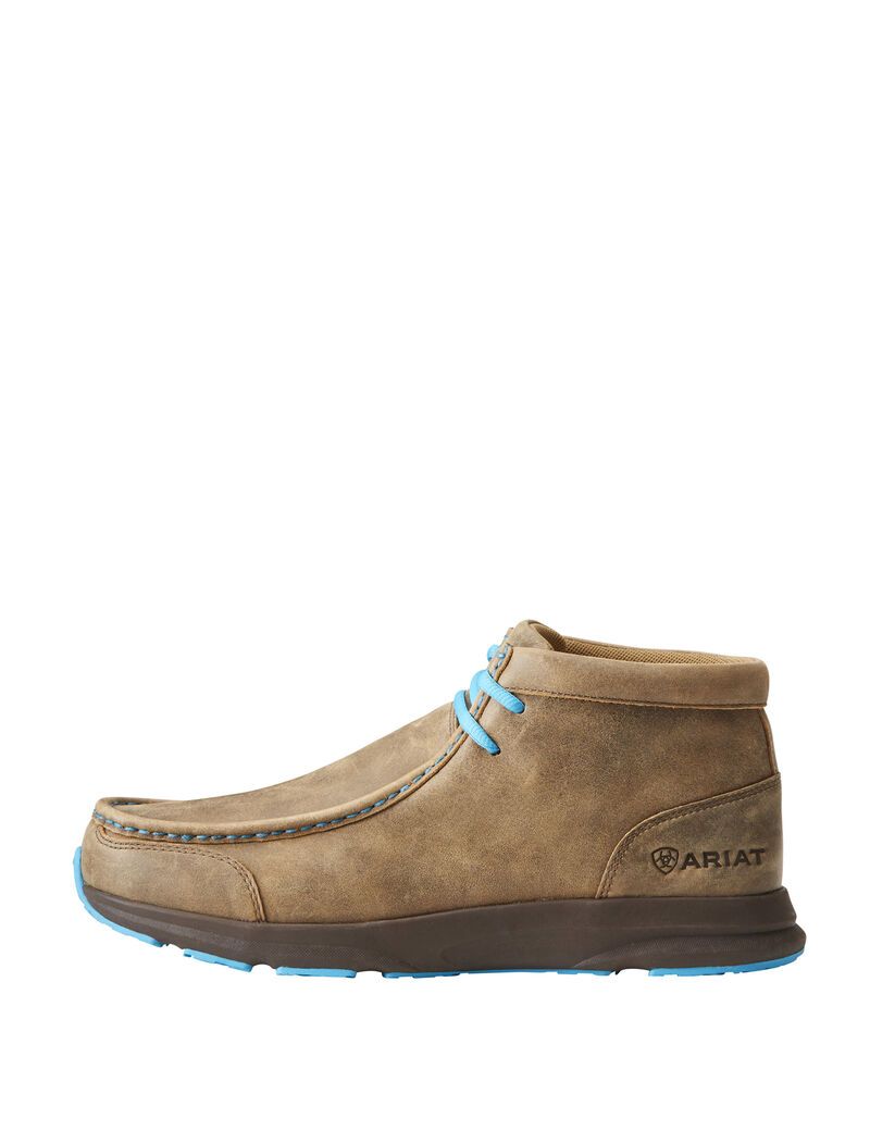 Zapatillas Ariat Spitfire Hombre Marrones Azules | YKUN86104