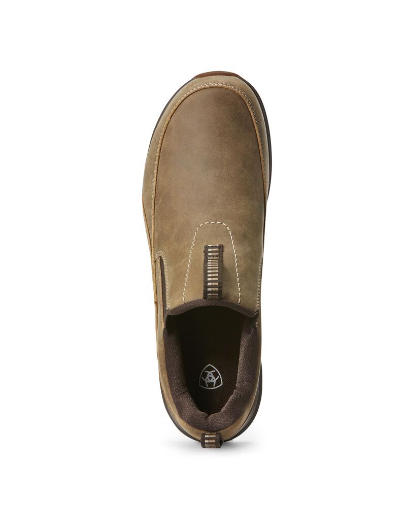 Zapatillas Ariat Spitfire Slip On Hombre Marrones | NKYZ56832