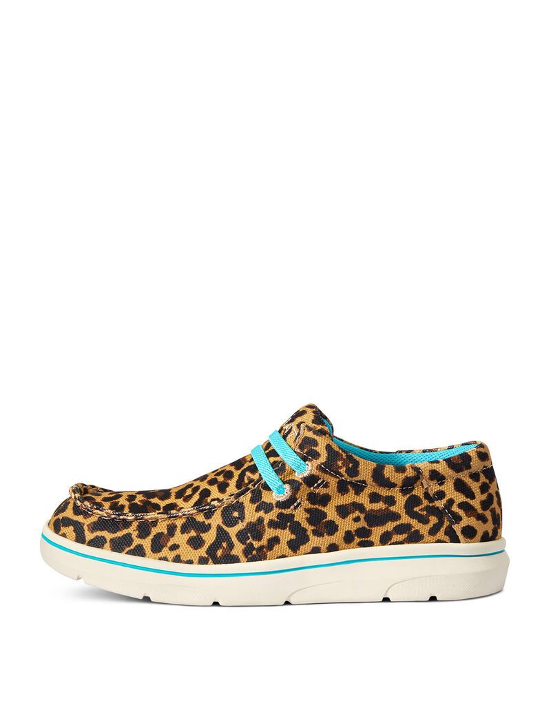 Zapatos Casuales Ariat Hilo Niños Leopardo | QOFY82569